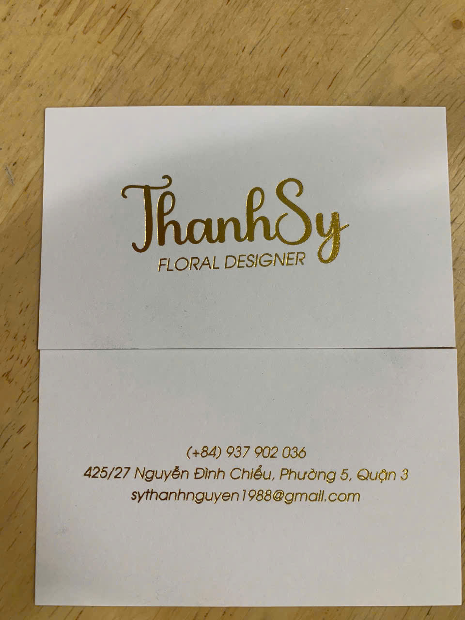 In Cardvisit Ép Kim, Dập Nổi