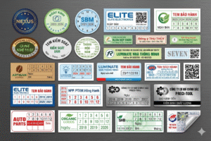 Tem bảo hành vỡ giòn,