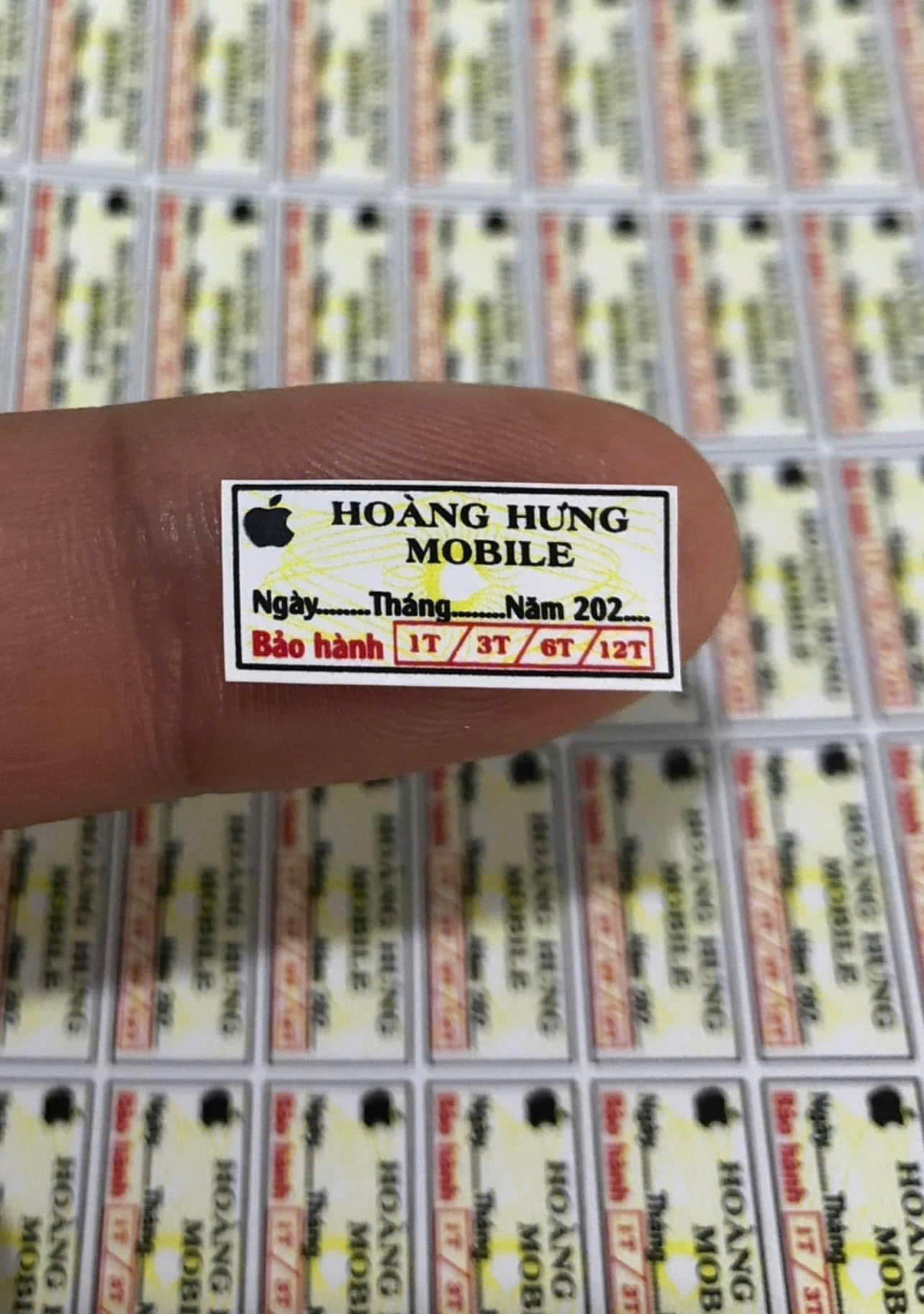 In Tem Bảo Hành, Tem Bể, Tem Vỡ Chất Lượng Cao - Ảnh 4